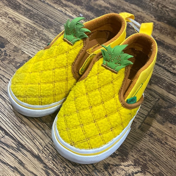 Vans Pineapple Slip On Shoes toddler 7.5 - Picture 2 of 8